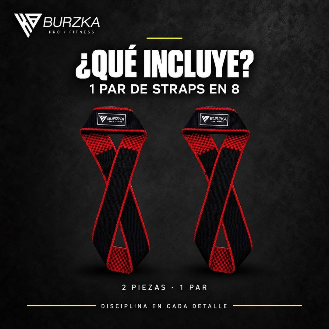 Straps Figura 8 Kevlar Redline