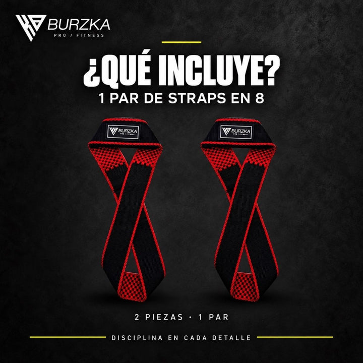 Straps Figura 8 Kevlar Redline