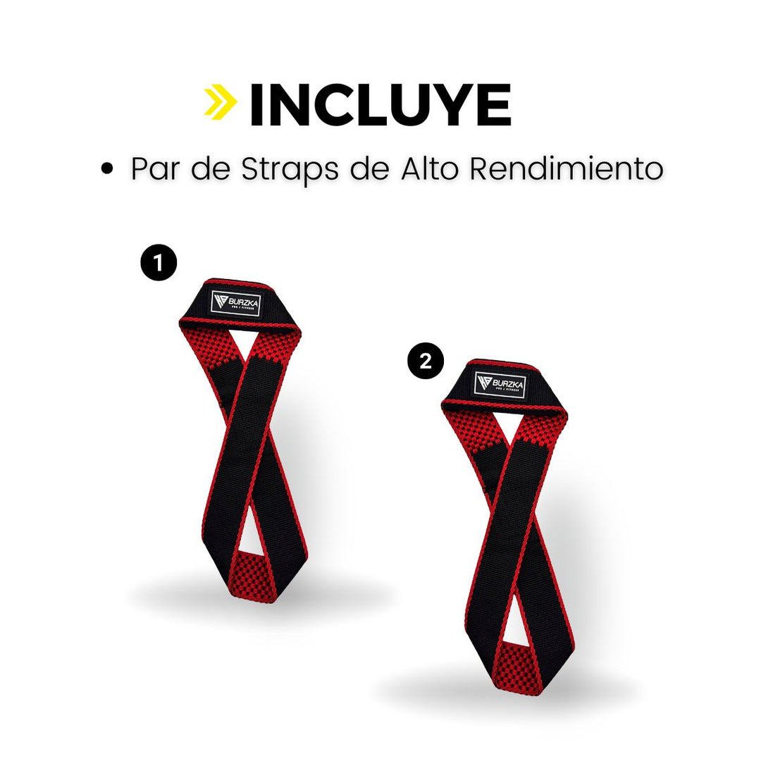 Straps Figura 8 Kevlar Redline