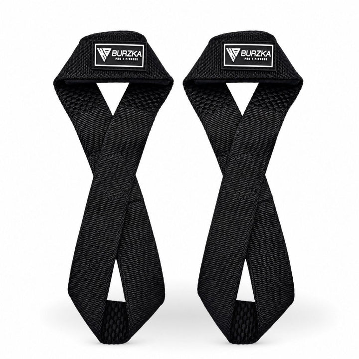 Straps Figura 8 Kevlar Negro