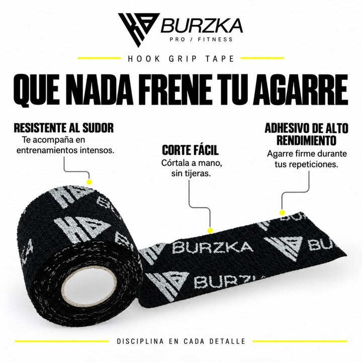 Cinta Hook Grip Pro Burzka 4.5 m * 5 cm