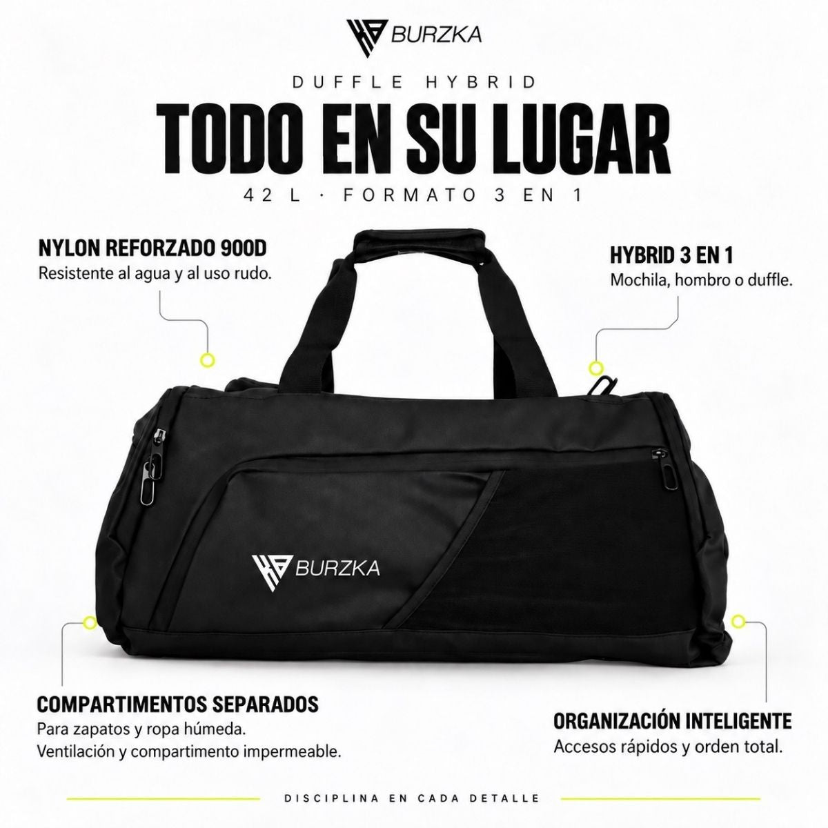 Burzka Duffle HYBRID 42L