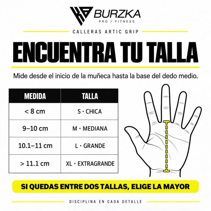 CALLERAS ARTIC GRIP FINGERLESS BLANCA