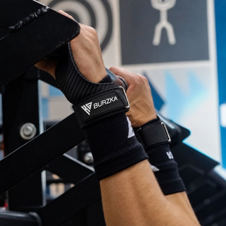 Calleras Carbon Grip Fingerless Negra