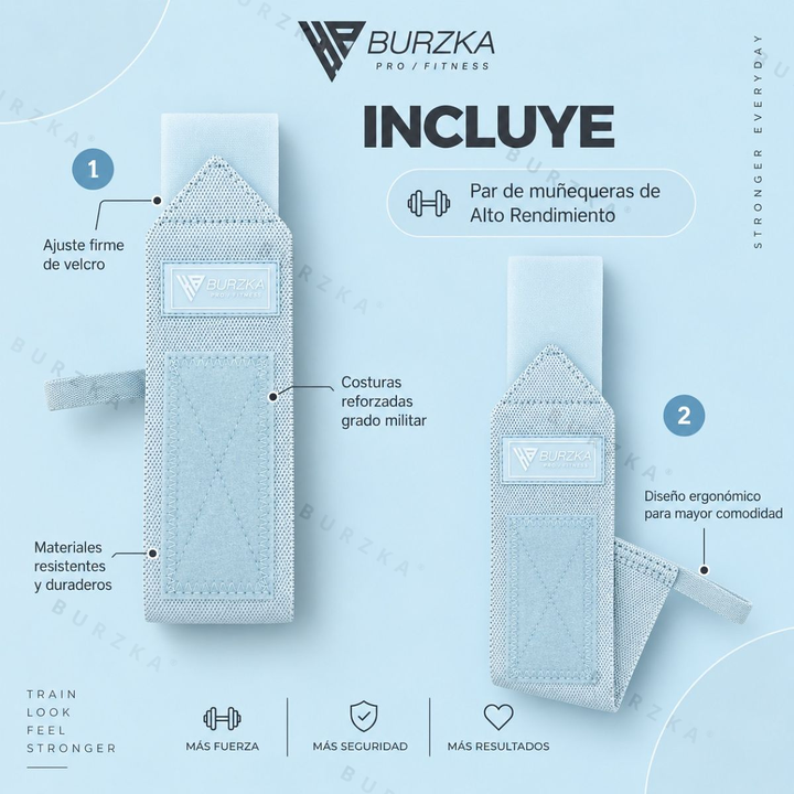 Muñequera Baby Blue