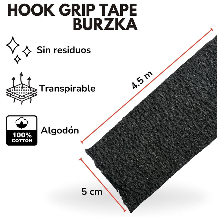 Cinta Hook Grip Pro Burzka 4.5 m * 5 cm