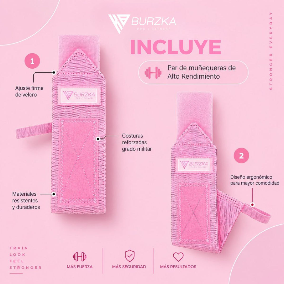 Muñequera Rosa