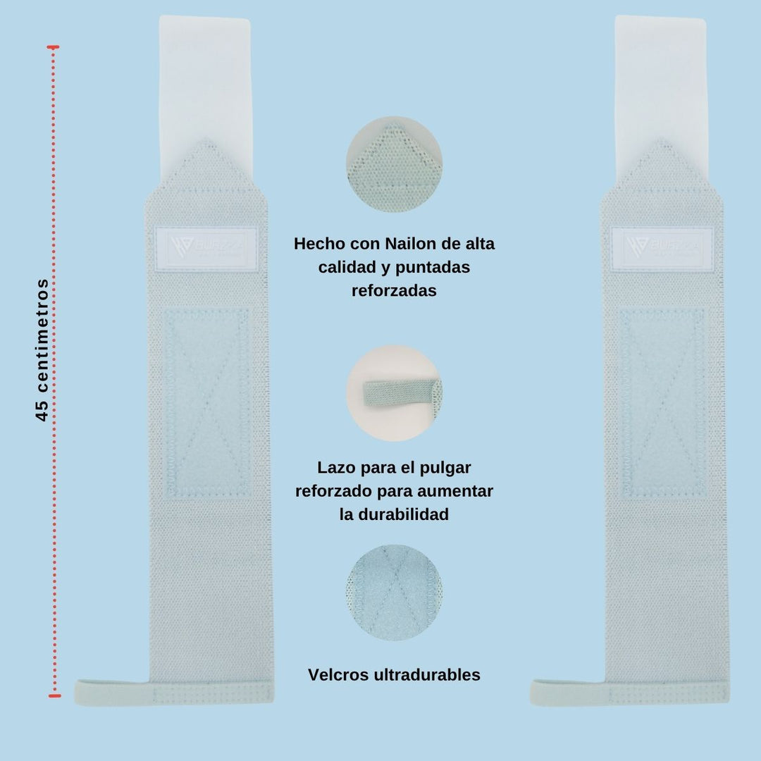 Muñequera Baby Blue