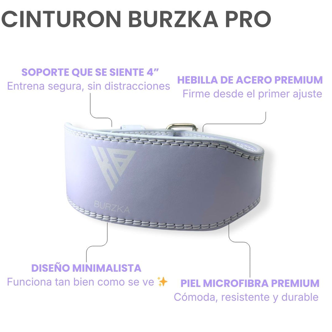 Cinturón Hebilla Lavanda