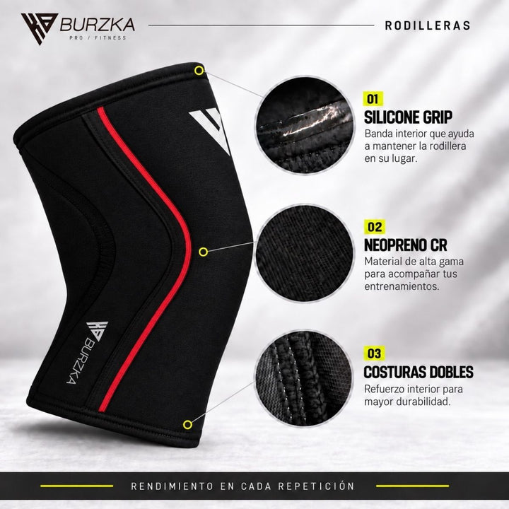 Rodilleras Redline Series 5 mm