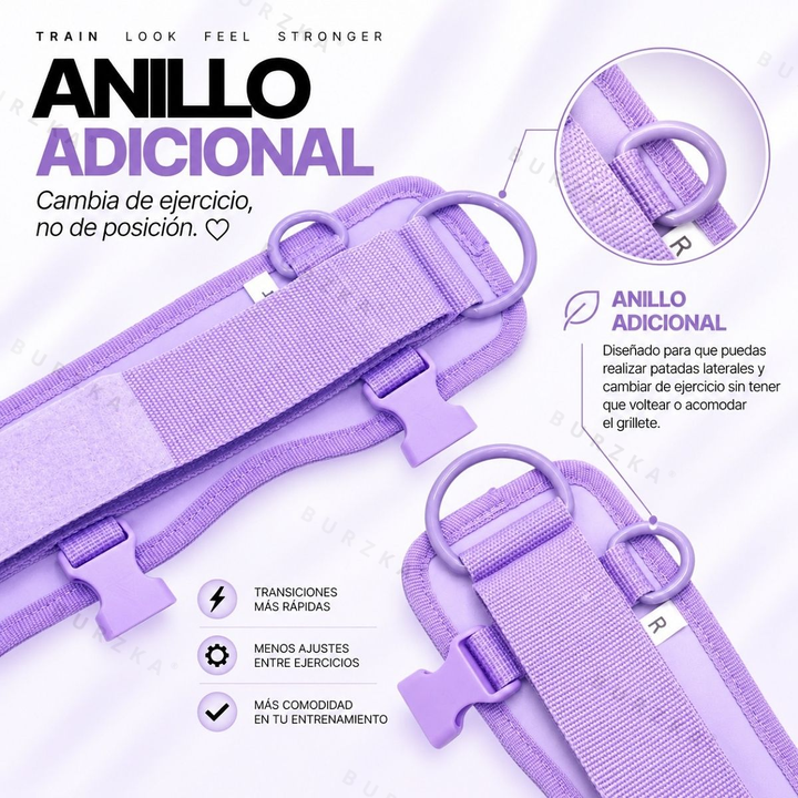 Grilletes Lavanda