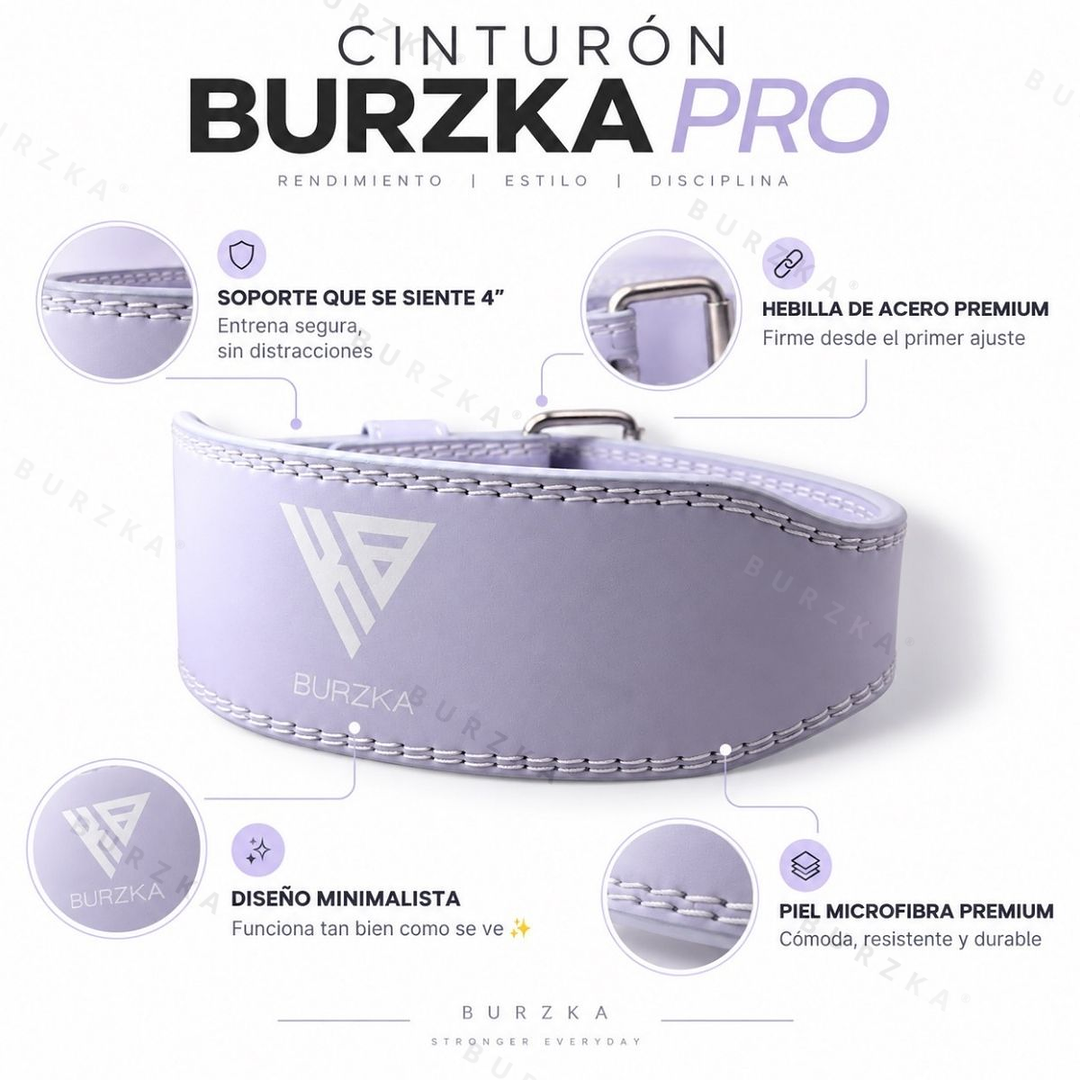 Cinturón Hebilla Lavanda