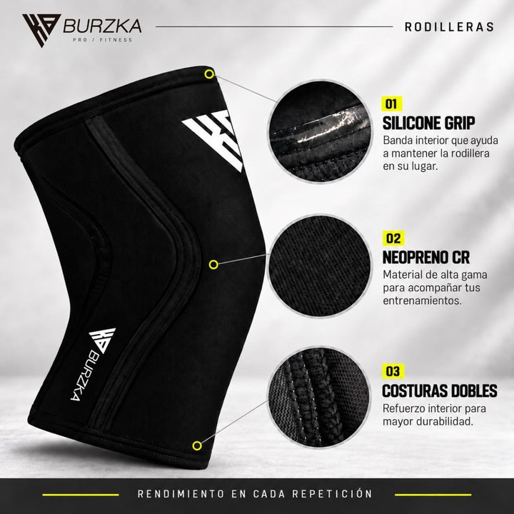 Rodilleras Pro 5 mm Negro
