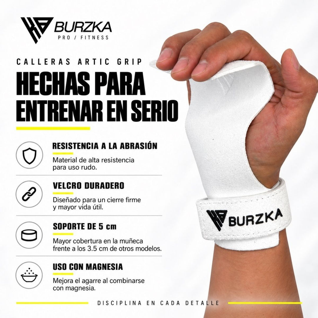 CALLERAS ARTIC GRIP FINGERLESS BLANCA