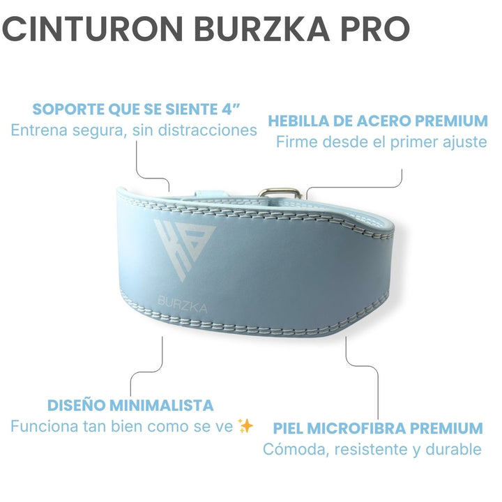 Cinturón Hebilla Baby Blue