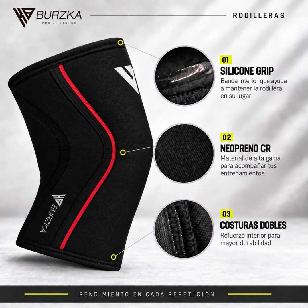Rodilleras Redline Series 7 mm