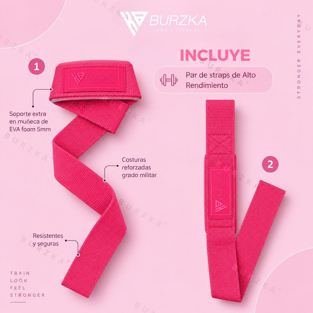 Straps Neon Rosa