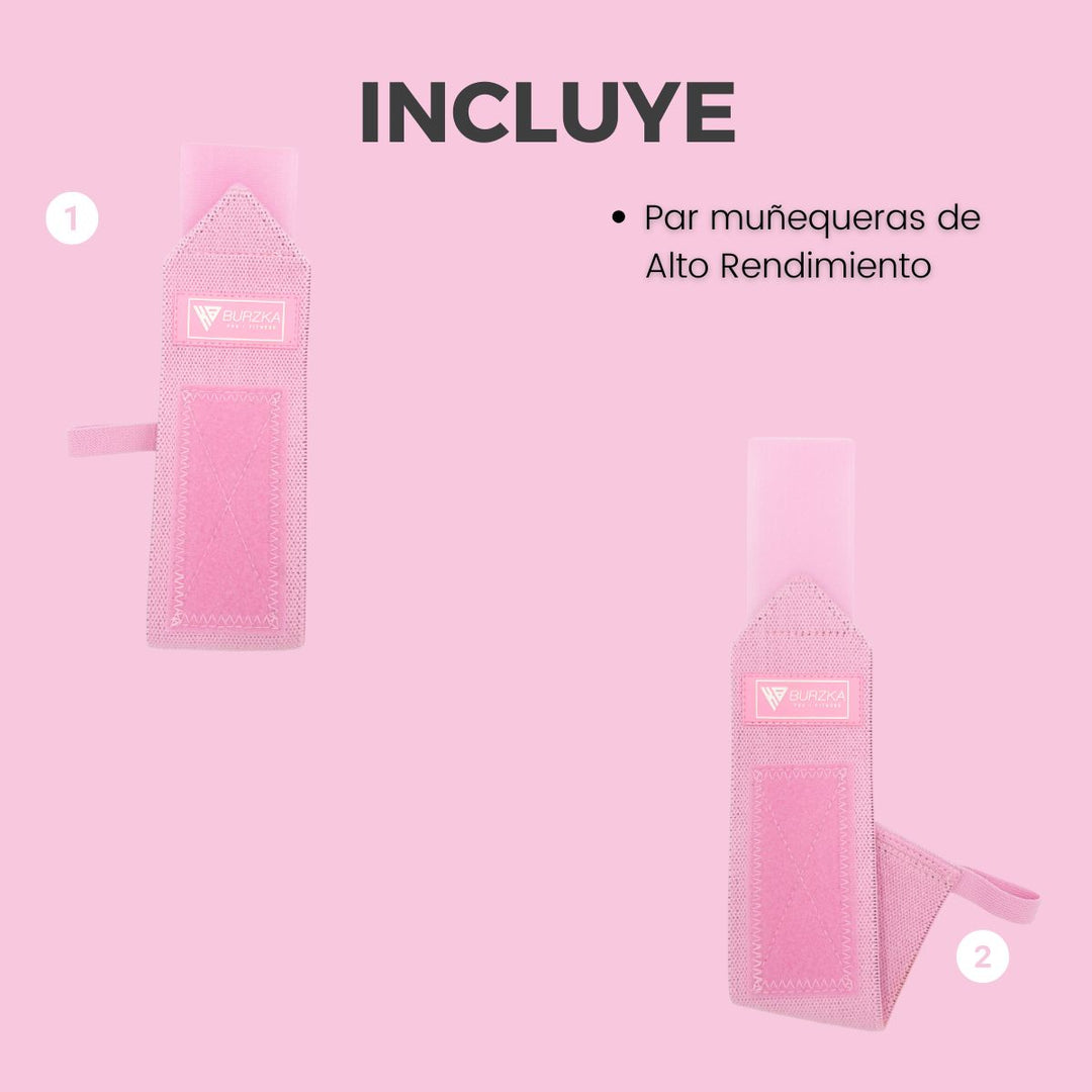 Muñequera Rosa