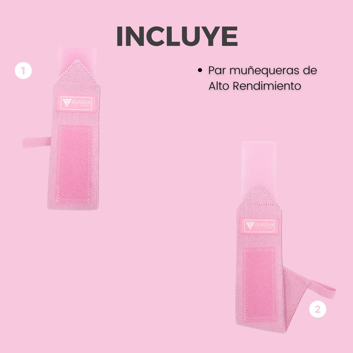 Muñequera Rosa