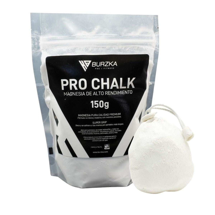 Pro Chalk Burzka Magnesia 150 gr con Bolsa Reutilizable
