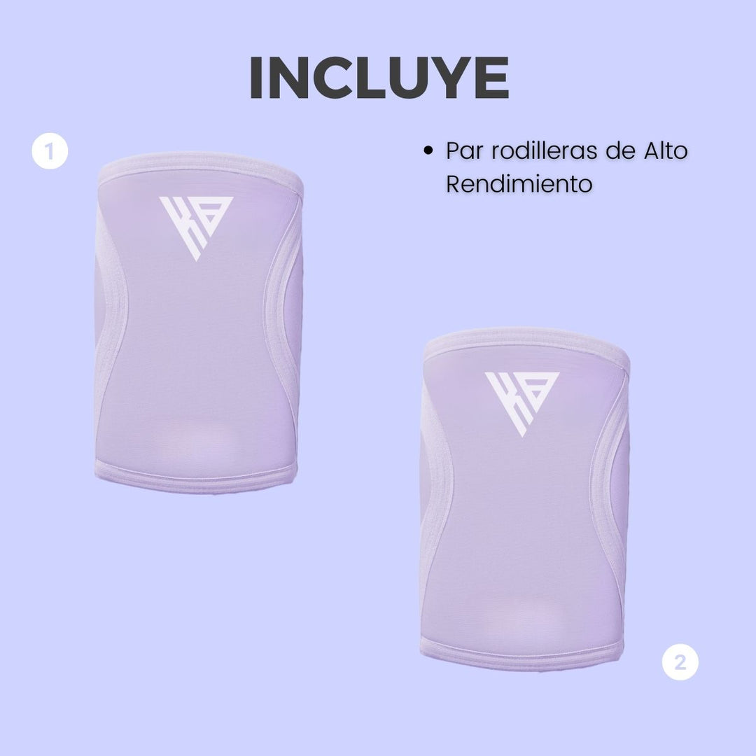 Rodilleras 7 mm Lavanda