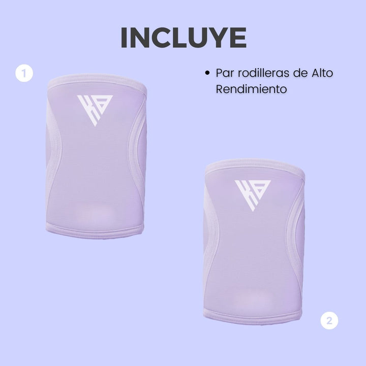 Rodilleras 7 mm Lavanda