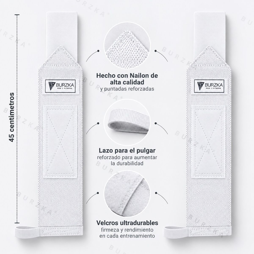 Muñequera Blanca