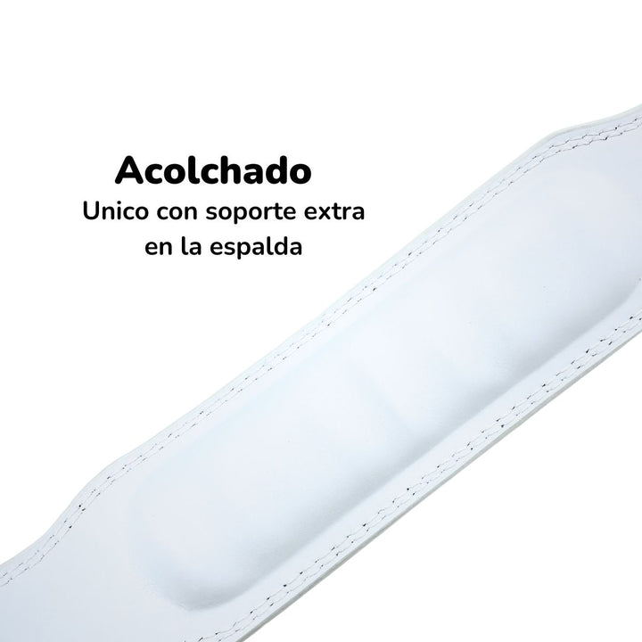 Cinturón Hebilla Blanco