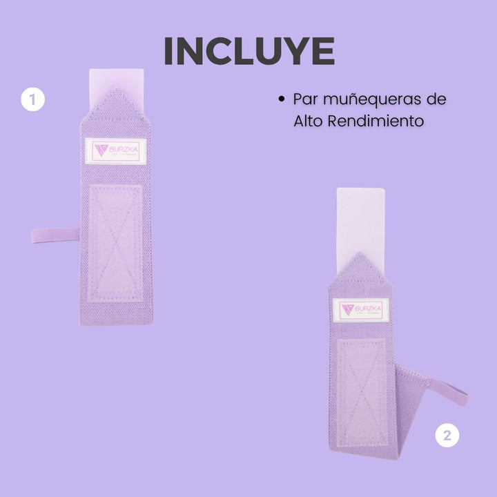 Muñequera Lavanda
