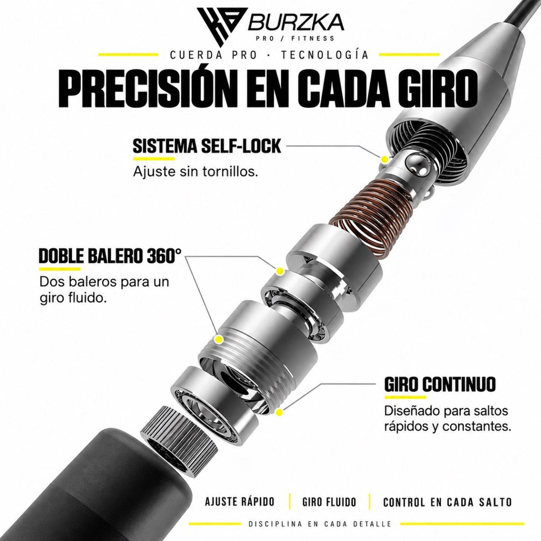 Cuerda Aluminio Pro Rose Gold