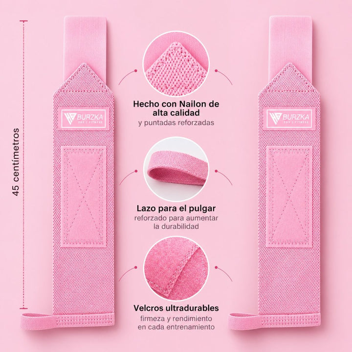 Muñequera Rosa