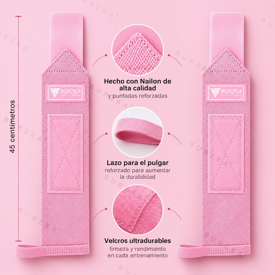Muñequera Rosa
