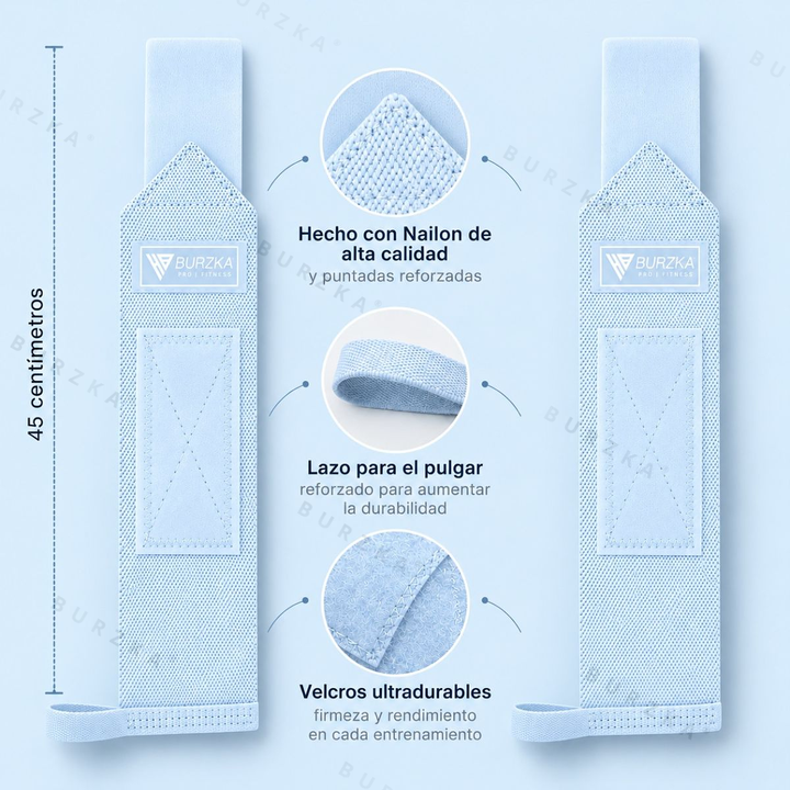 Muñequera Baby Blue