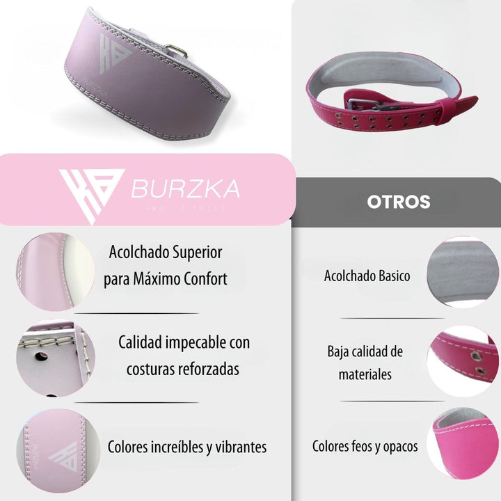 Cinturón Hebilla Rosa