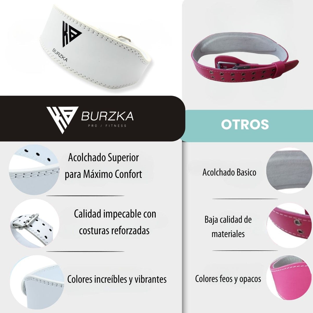 Cinturón Hebilla Blanco