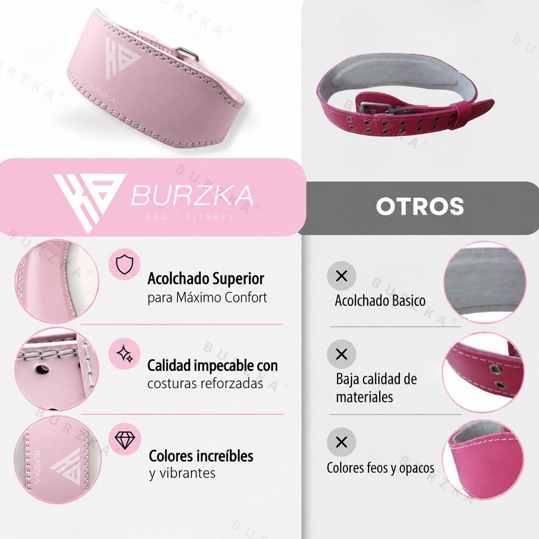 Cinturón Hebilla Rosa