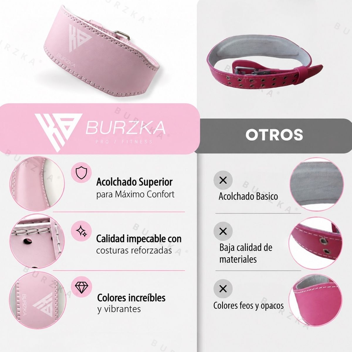 Cinturón Hebilla Rosa