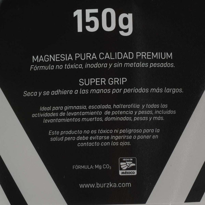 Pro Chalk Burzka Magnesia 150 gr con Bolsa Reutilizable