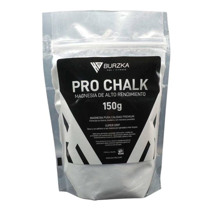 Pro Chalk Burzka Magnesia 150 gr con Bolsa Reutilizable