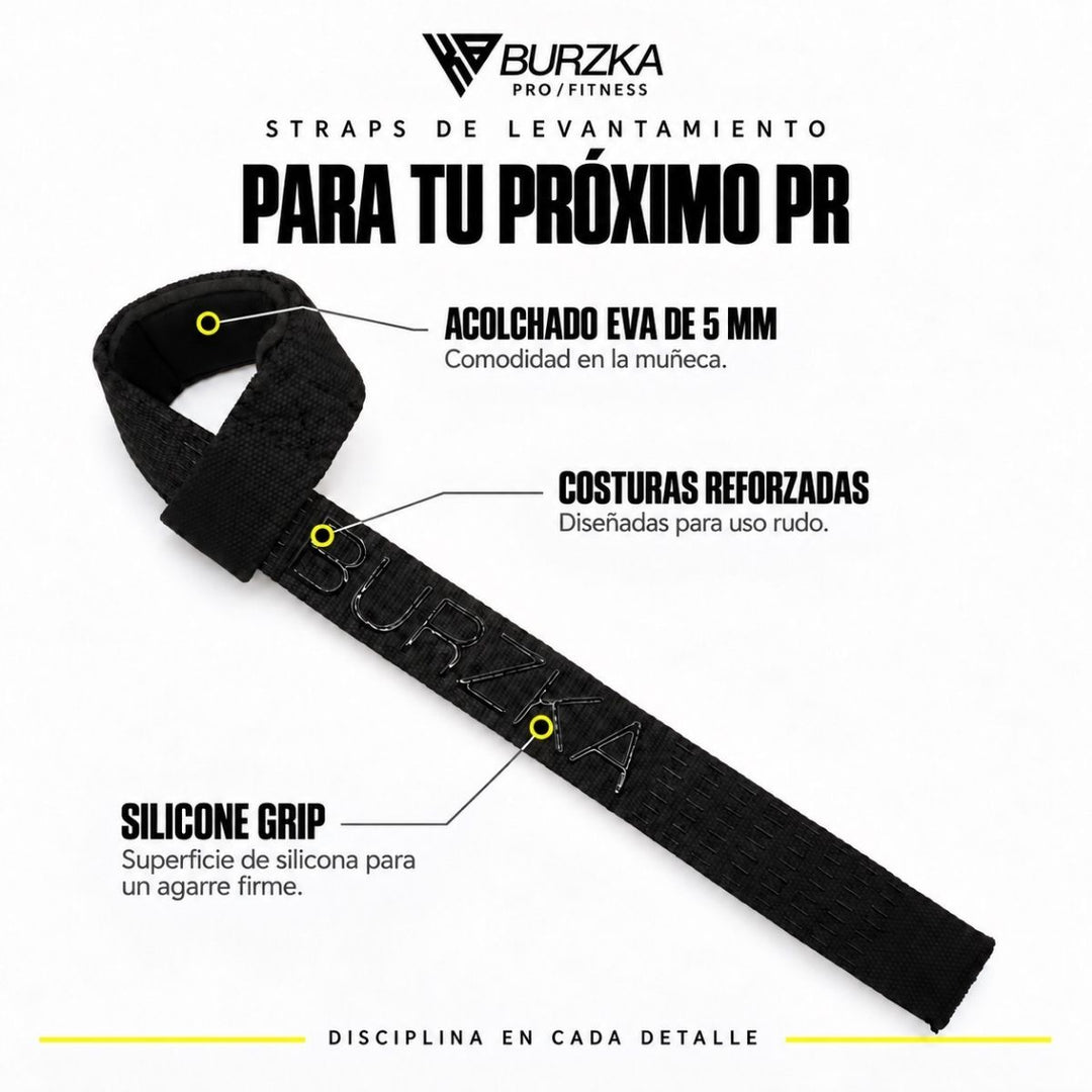 Straps Silicone Grip Negro