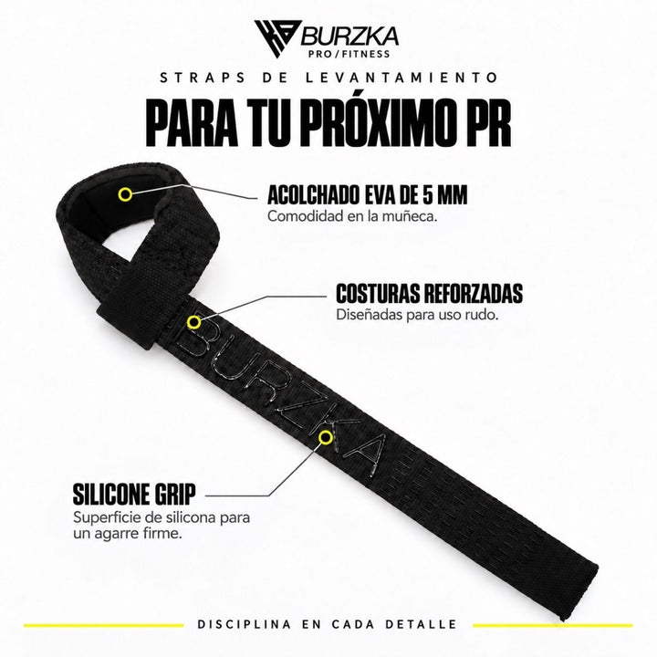 Straps Silicone Grip Negro