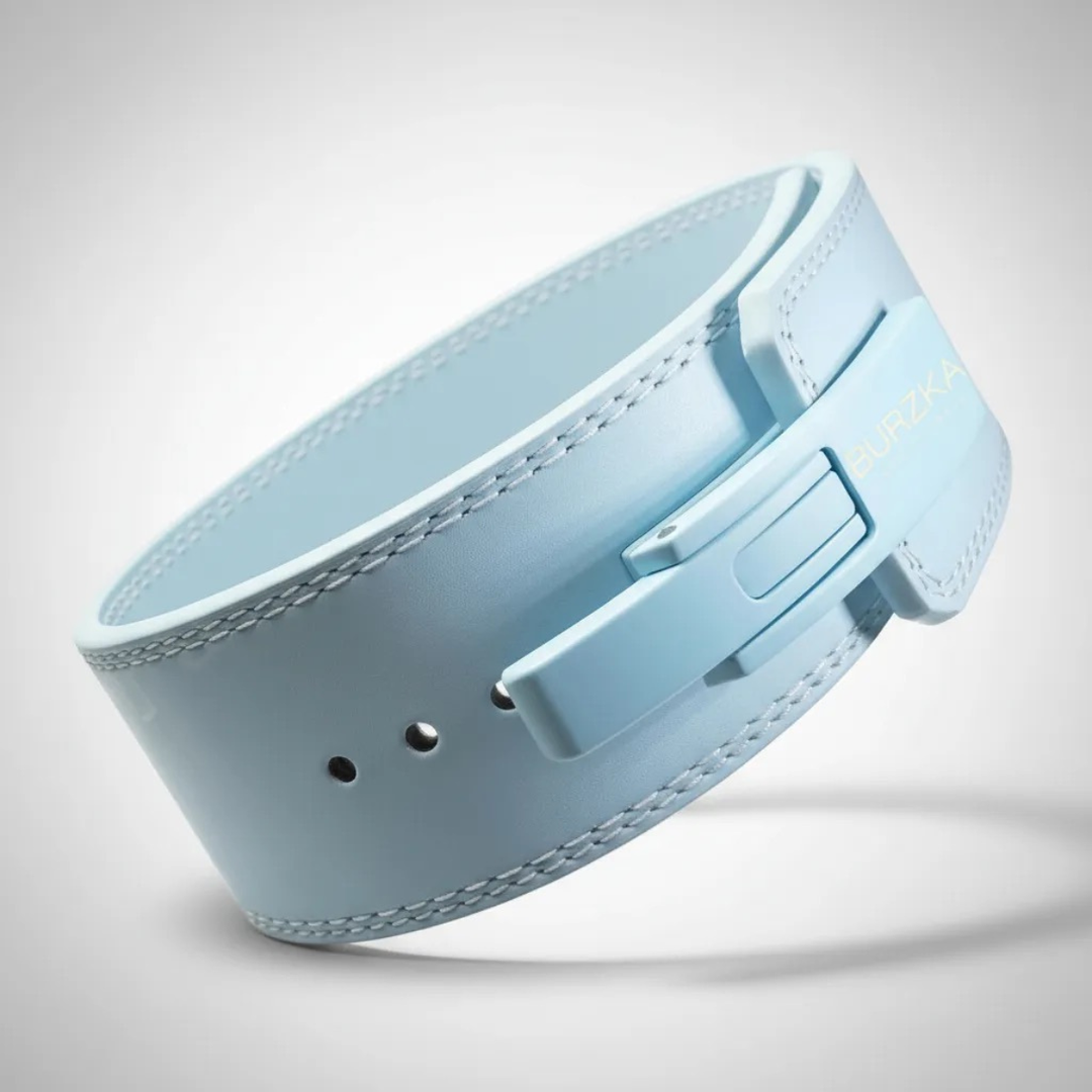 Cinturón Faja Powerlifting Baby Blue