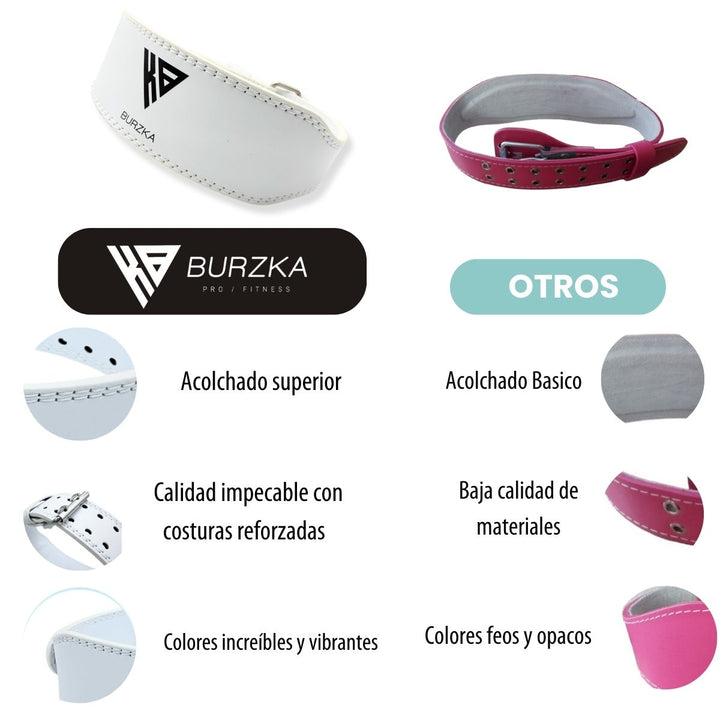 Cinturón Hebilla Blanco