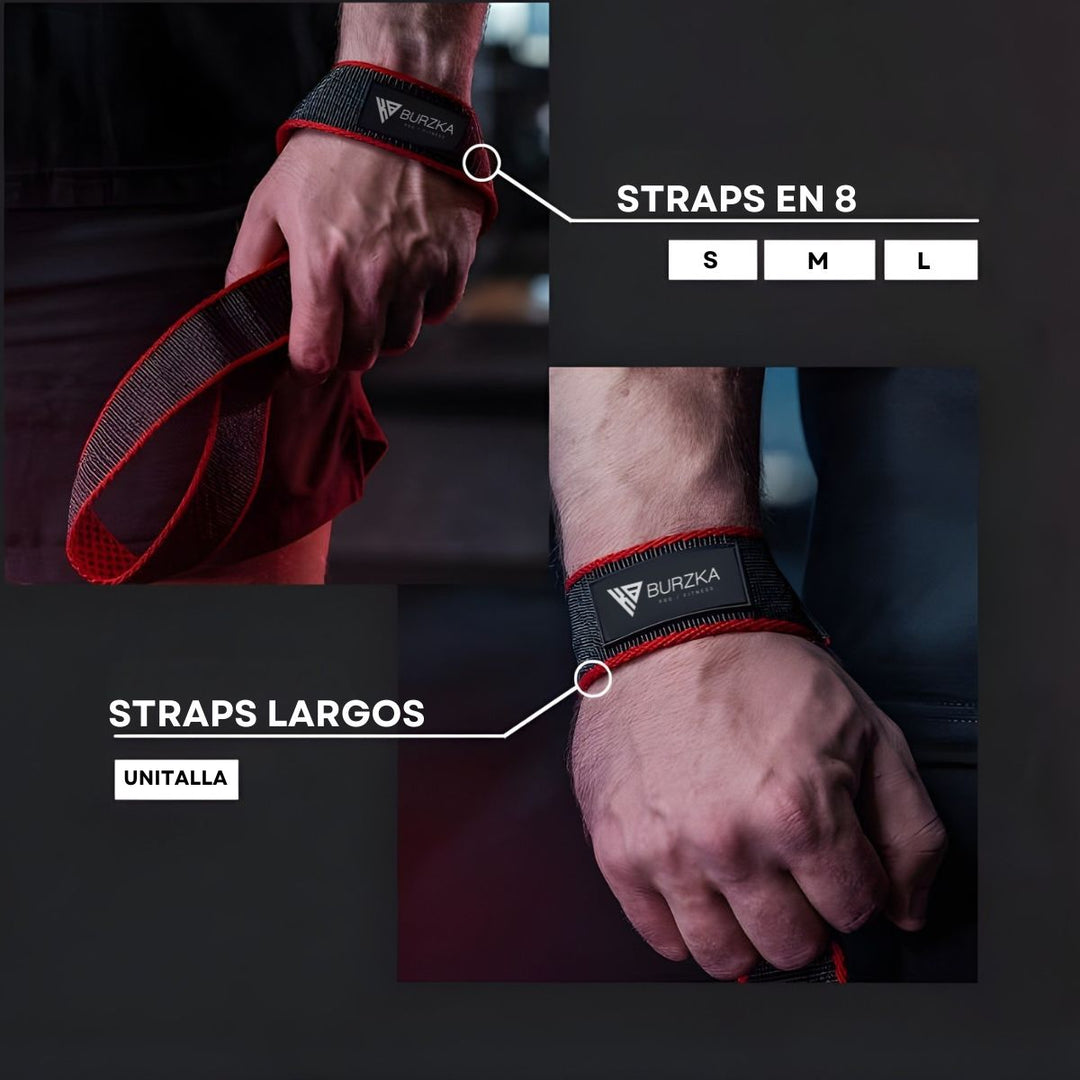 Straps Figura 8 Kevlar Redline