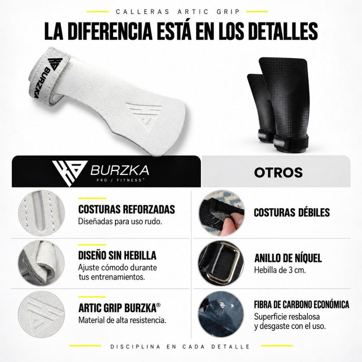 CALLERAS ARTIC GRIP FINGERLESS BLANCA
