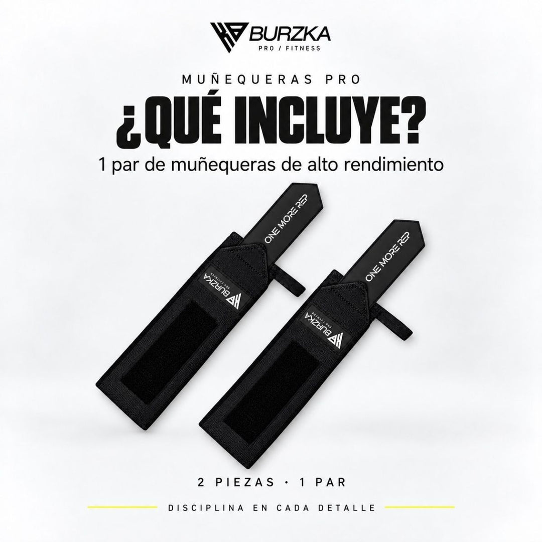 Muñequera 52 cm Negra V.2