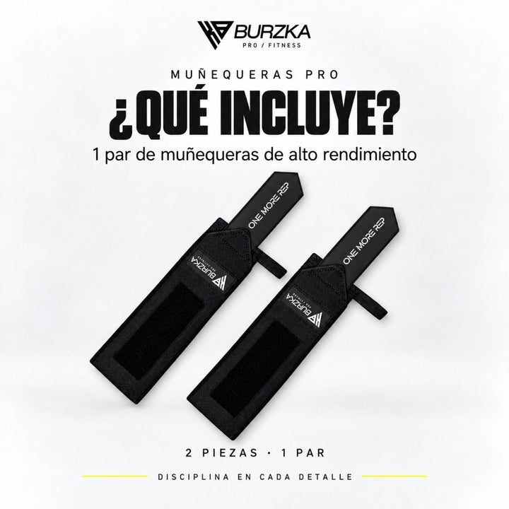 Muñequera 52 cm Negra V.2