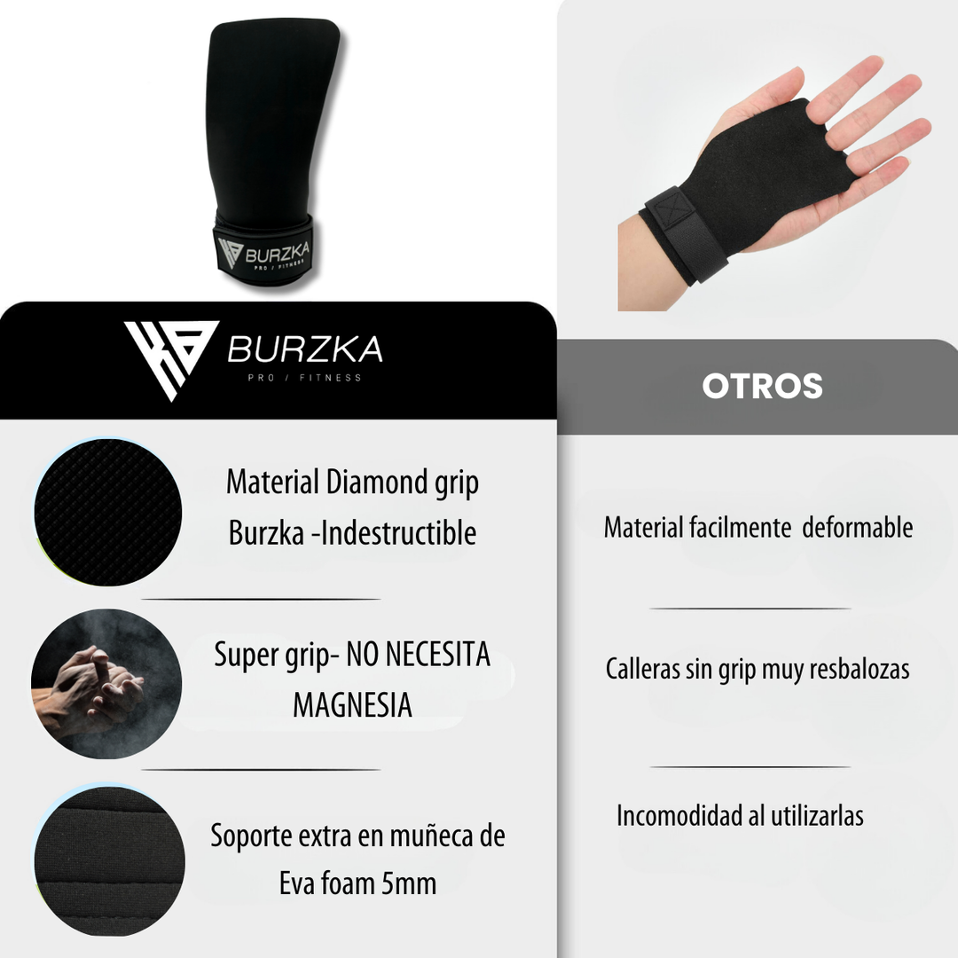 Calleras Diamond Grip Fingerless