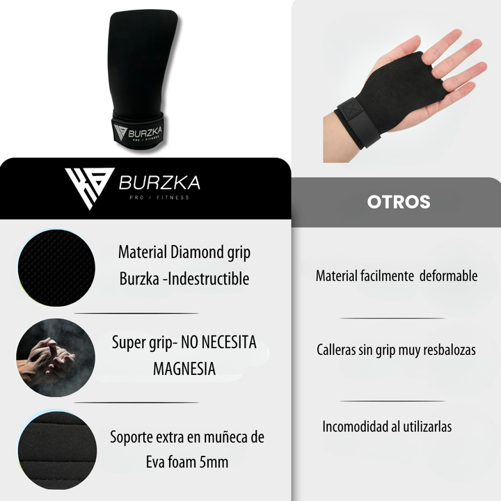 Calleras Diamond Grip Fingerless