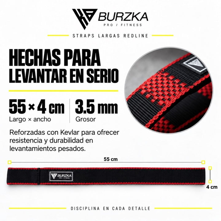 Straps Kevlar Redline